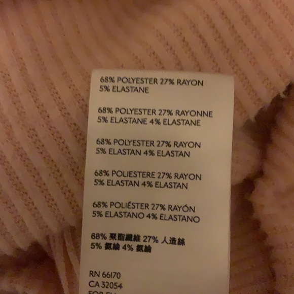 Free people off shoulder peach sweater - Picture 6 of 6